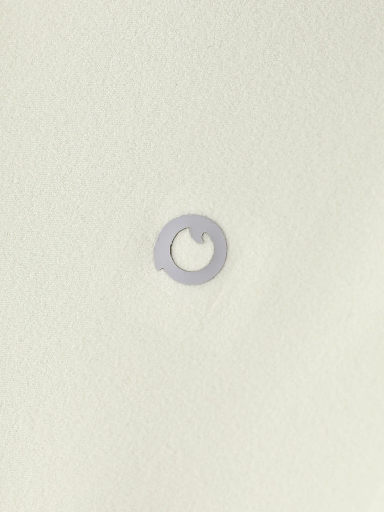 Sweat à capuche et demi-zip unisexe pour enfants, col montant, couleur unie, vert clair