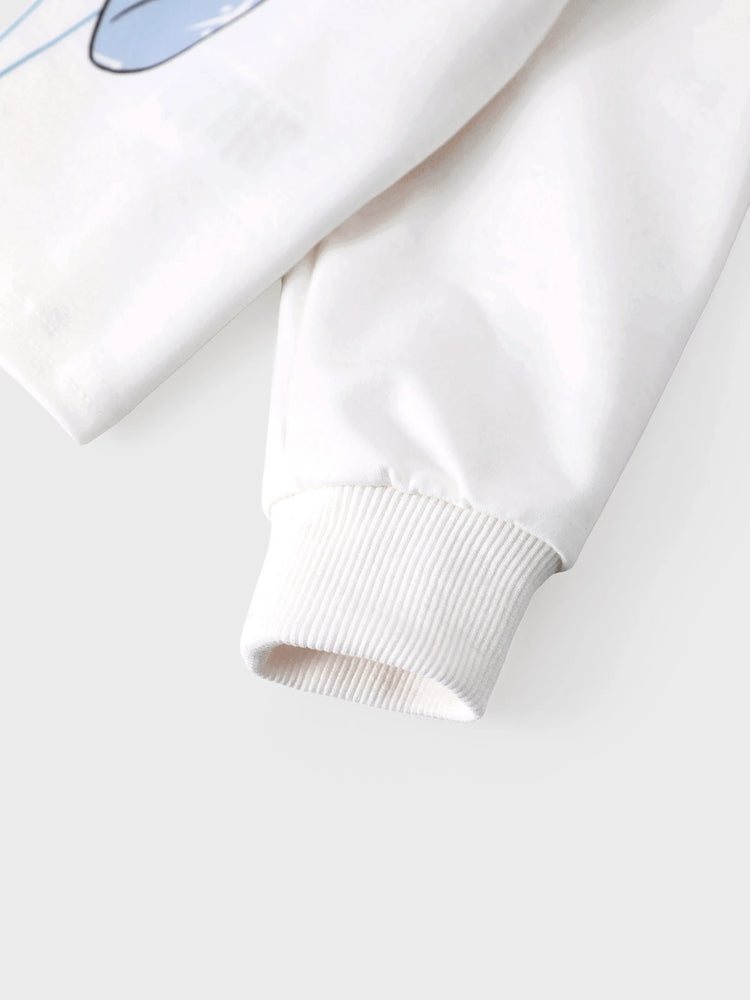 Ensemble 2 pièces Disney La Reine des Neiges pour petite fille, imprimé écossais Elsa et jupe à nœuds, blanc