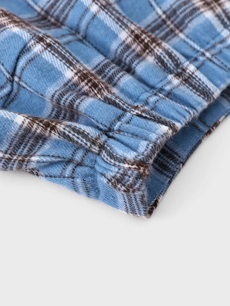 Ensemble 2 pièces Disney La Reine des Neiges pour petite fille, imprimé écossais Elsa et jupe à nœuds, blanc