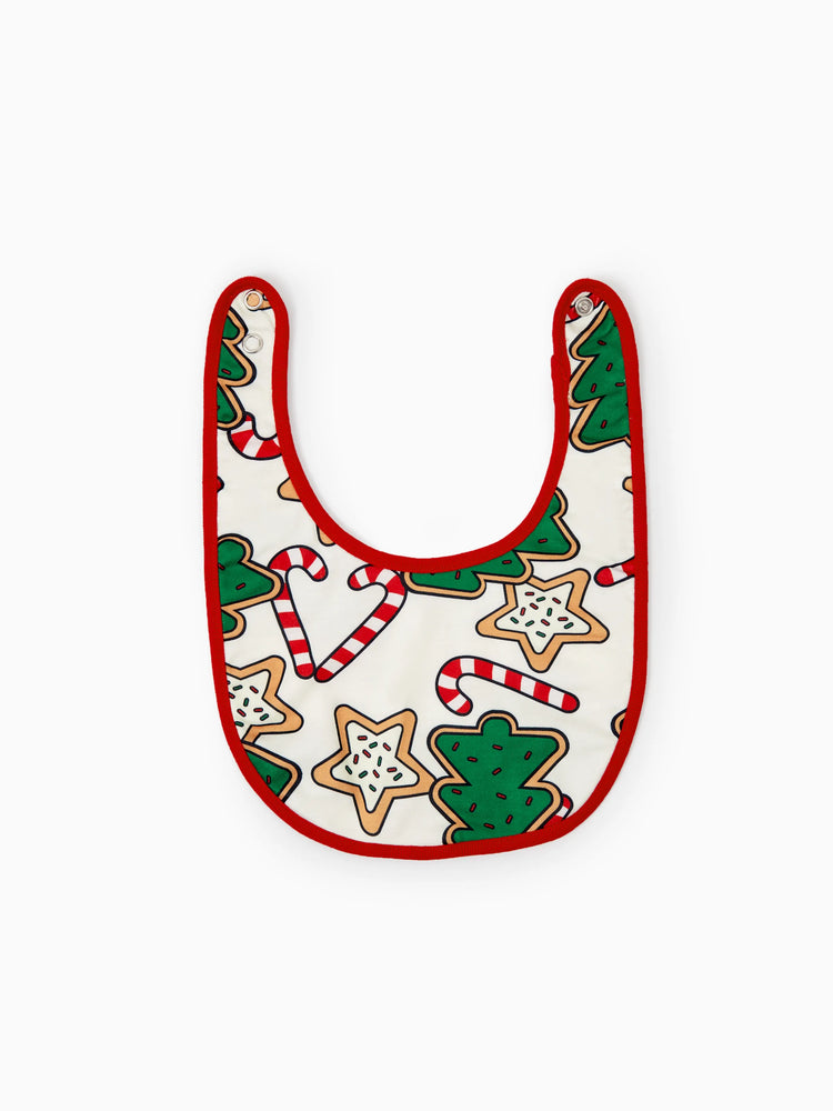 Ensemble pyjama de Noël assorti pour toute la famille, imprimé sapin de Noël rouge et abricot, avec chaussettes de Noël abricot