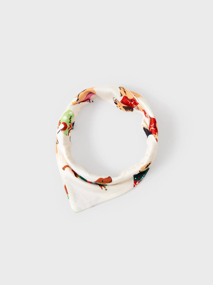 Christmas Matching Family Pajamas Set Various Dog Print PJS with Christmas Socks Apricot