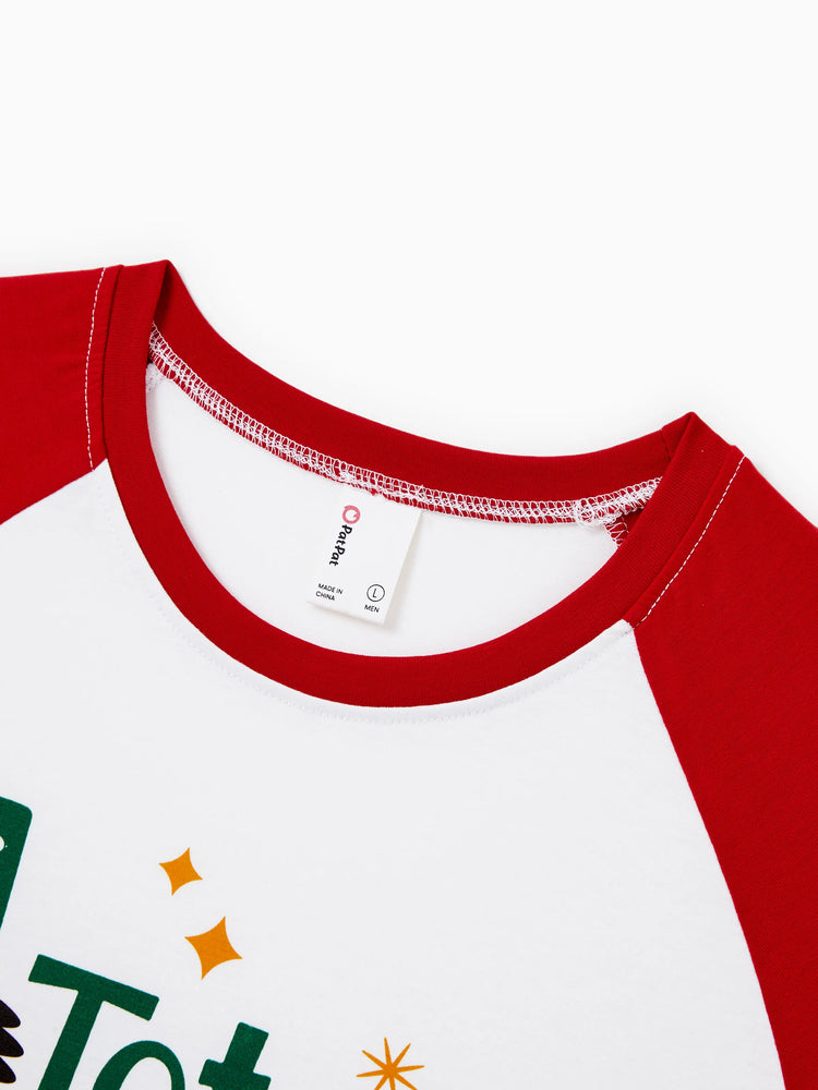 Ensemble pyjama de Noël assorti pour toute la famille, imprimé Casse-Noisette et chaussettes de Noël rouges