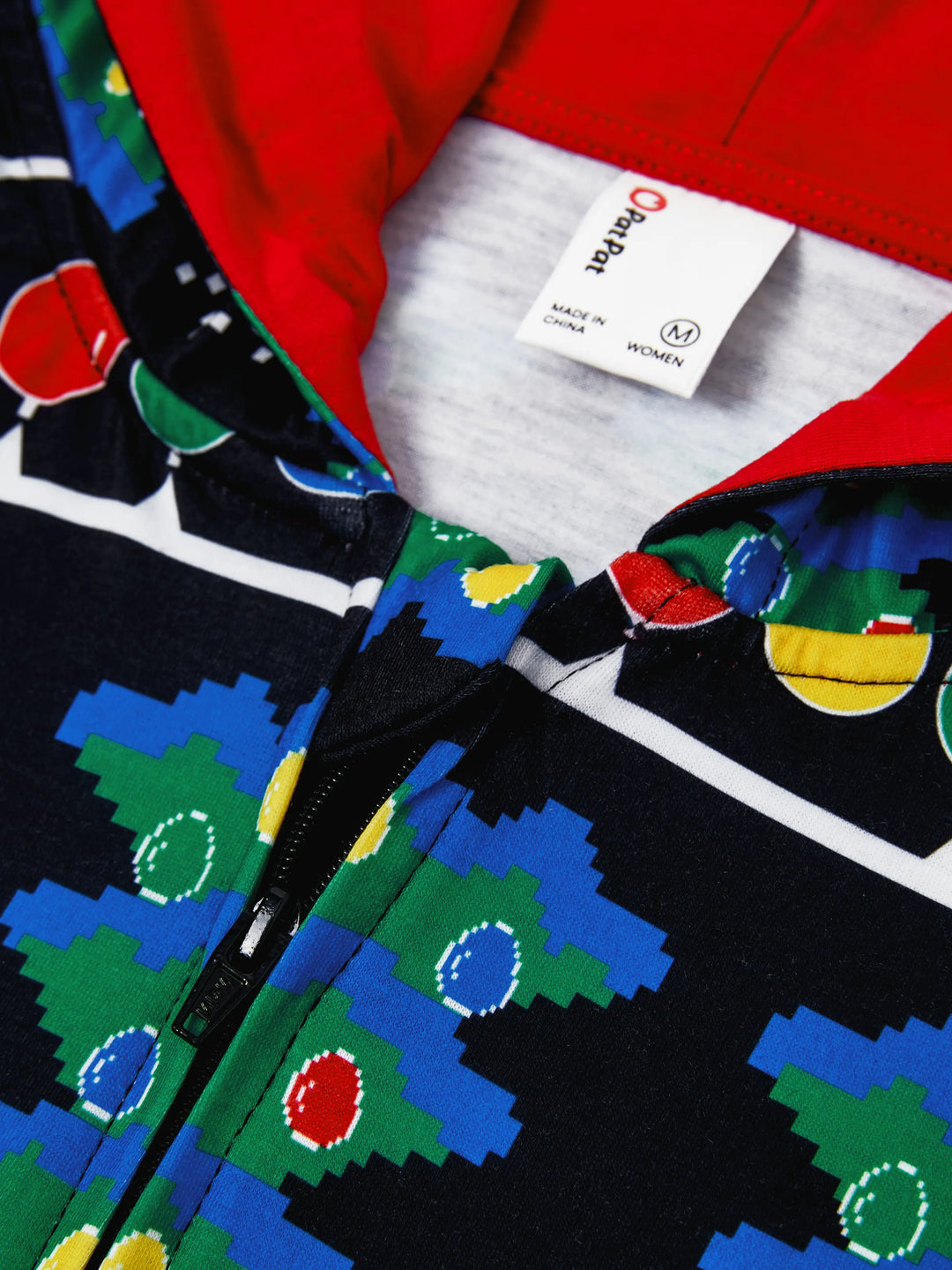 Christmas Onesies Matching Family Pajamas Set Christmas Tree Print PJS with Christmas Socks Black