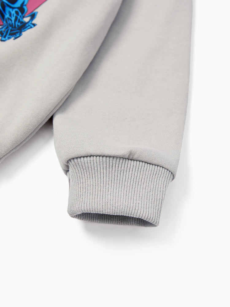 Marvel Toddler/Kids Boy 2pcs Venom Character Graphic Longsleeves Hoodie and Sweatpants Set Grey