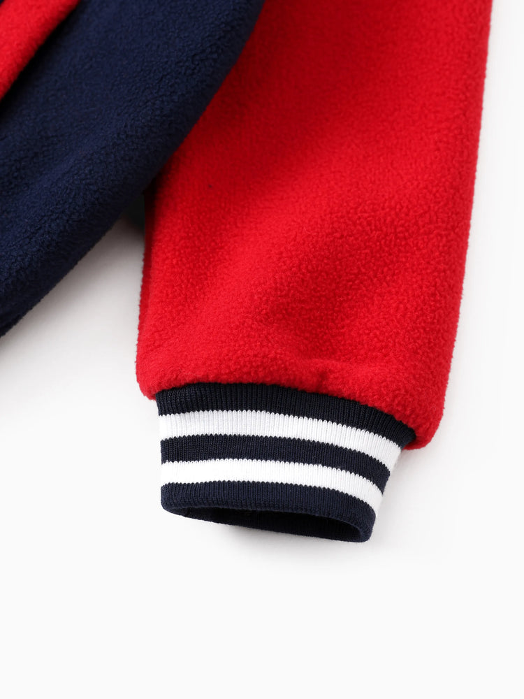 Marvel Toddler/Kids Boy Spiderman Colorblock Character Graphic Bomber Jacket Deep Blue Deep Blue