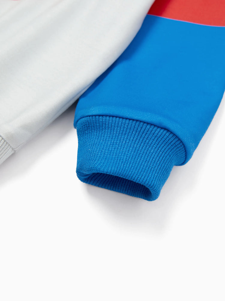 Ensemble 2 pièces Marvel pour tout-petit garçon, sweat à capuche et pantalon de survêtement Captain America, gris