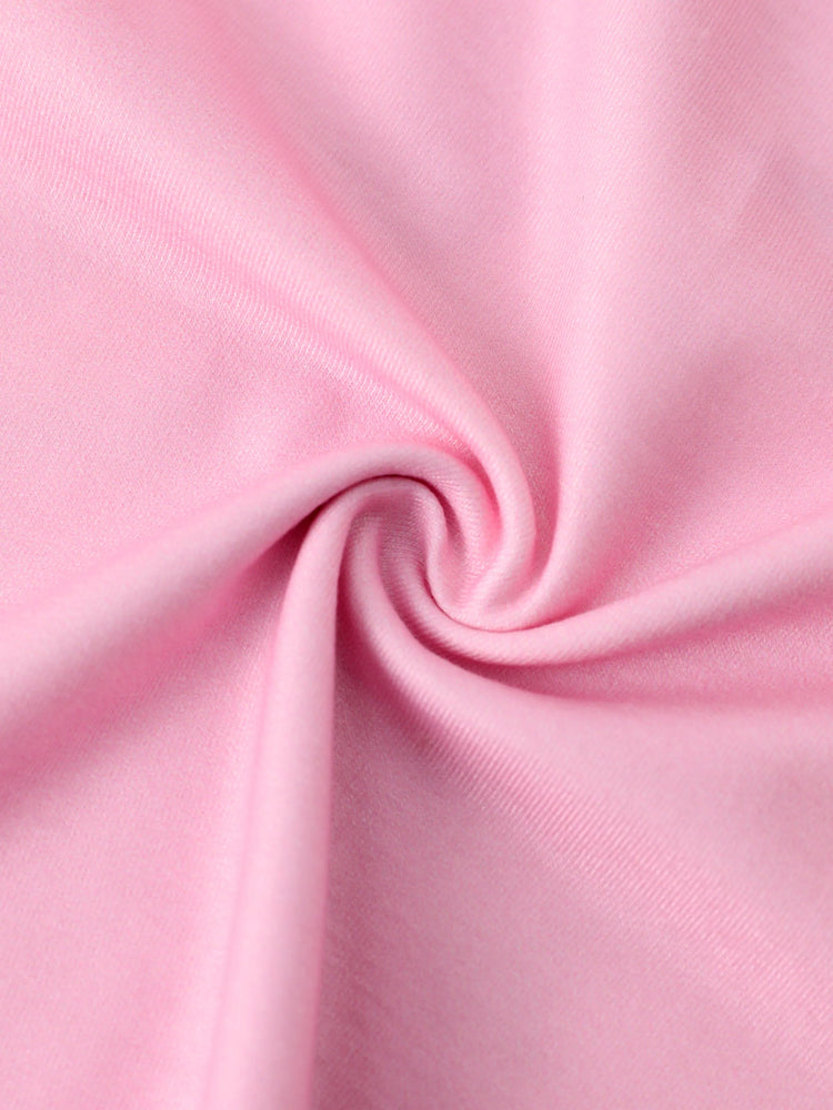 Ensemble 2 pièces princesse Disney pour petite fille, haut à manches bouffantes et jupe superposée à imprimé personnage Ariel, rose vif