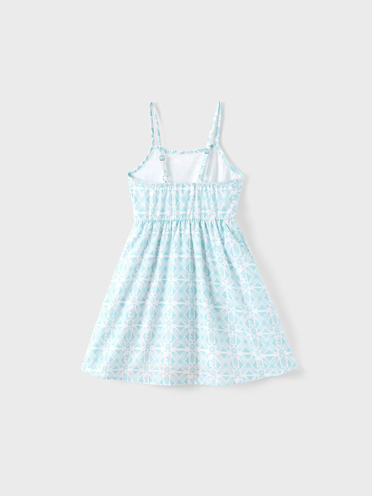 Disney Princess Matching Family Moana Dress/Shirt Green