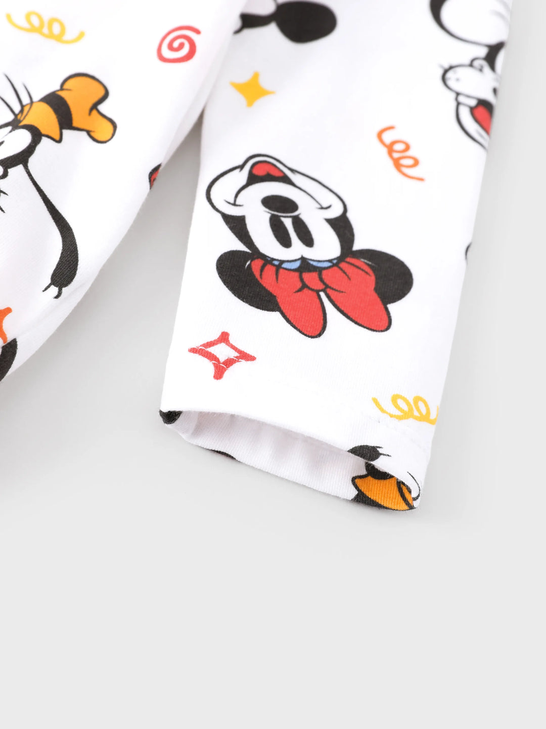 Disney Mickey and Friends Baby Unisex 2 Stück Mickey/Minnie/Pluto Print Bodys und Hosen Set rot