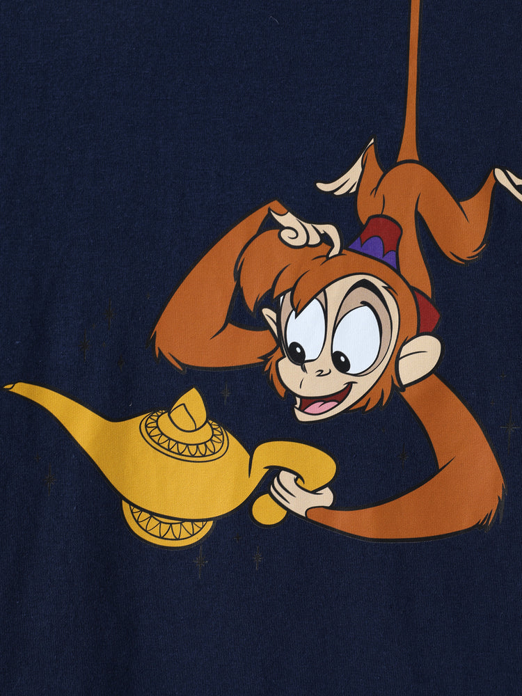 Vestido/top familiar a juego de princesas Disney Jasmine azul