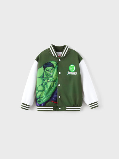 Marvel Toddler/Kids Boy Green Hulk Colorblock Bomber Jacket Green