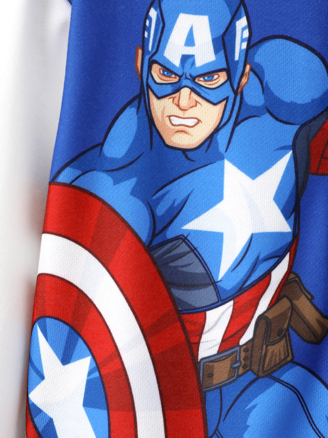 Blouson aviateur Marvel Captain America colorblock bleu pour tout-petits/enfants