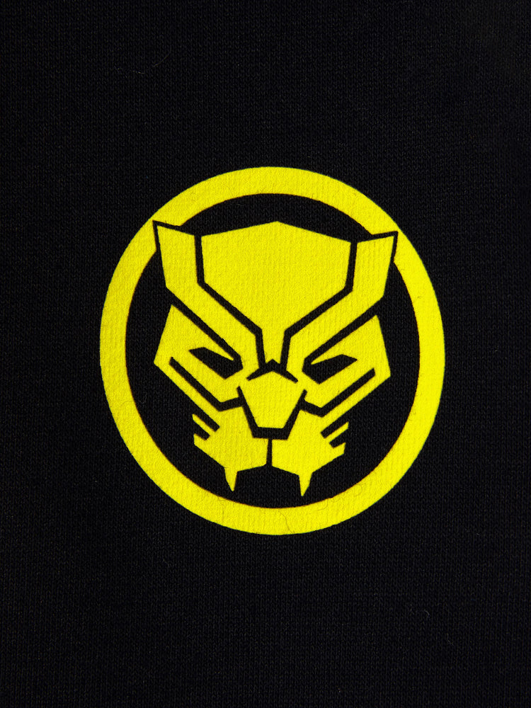 Marvel Toddler/Kids Boy Black Panther Colorblock Bomber Jacket Black