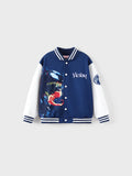 Marvel Toddler/Kids Boy Venom Colorblock Character Graphic Bomber Jacket Deep Blue