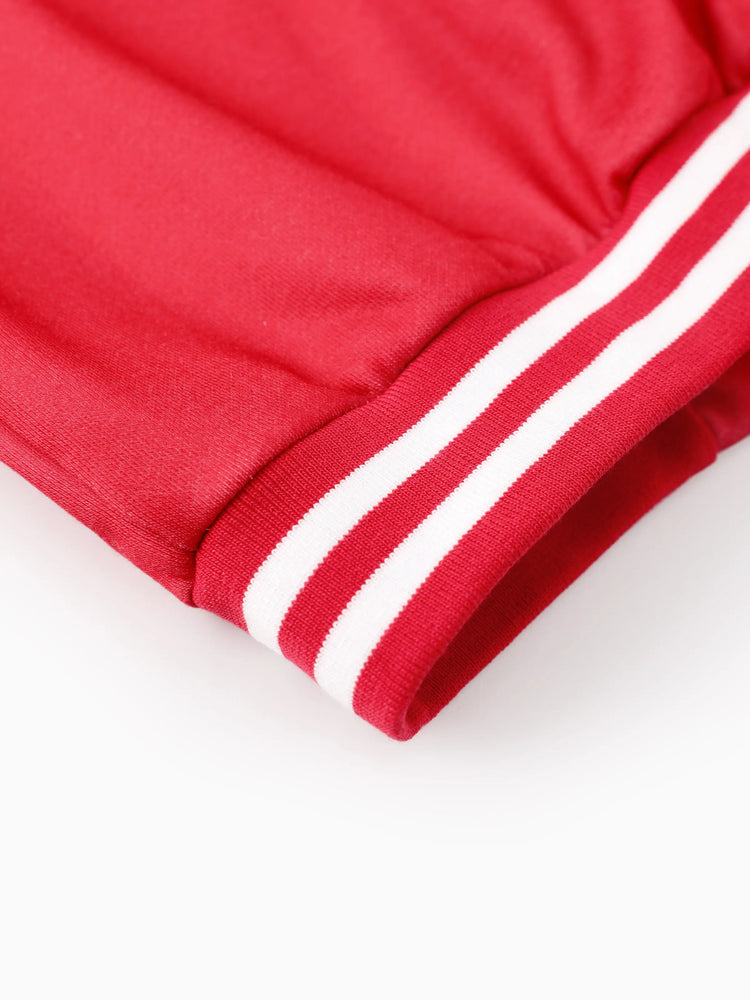 Star Wars Toddler/Kids Boy Darth Vader Childlike Character Graphic Colorblock Bomber Jacket Red