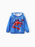 Marvel Toddler/Kids Boy Spider-Man Hooded Sweatshirt Blue