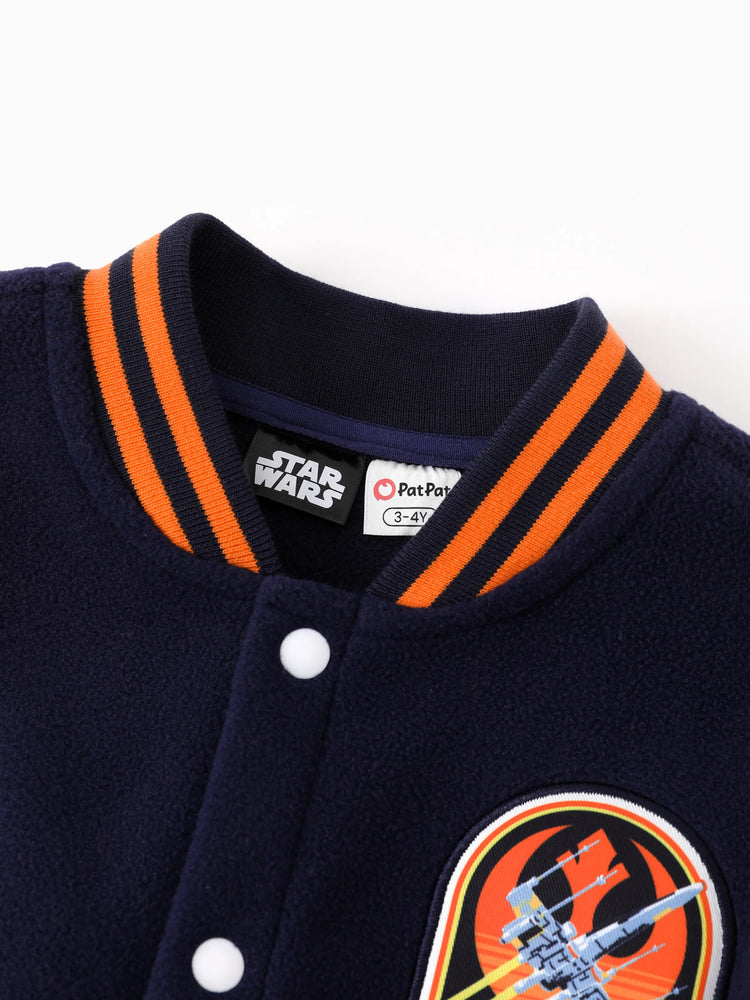 Star Wars Kleinkind / Kinder Junge Kindlicher Charakter Colorblock Mäntel & Jacken Mantel tiefblau