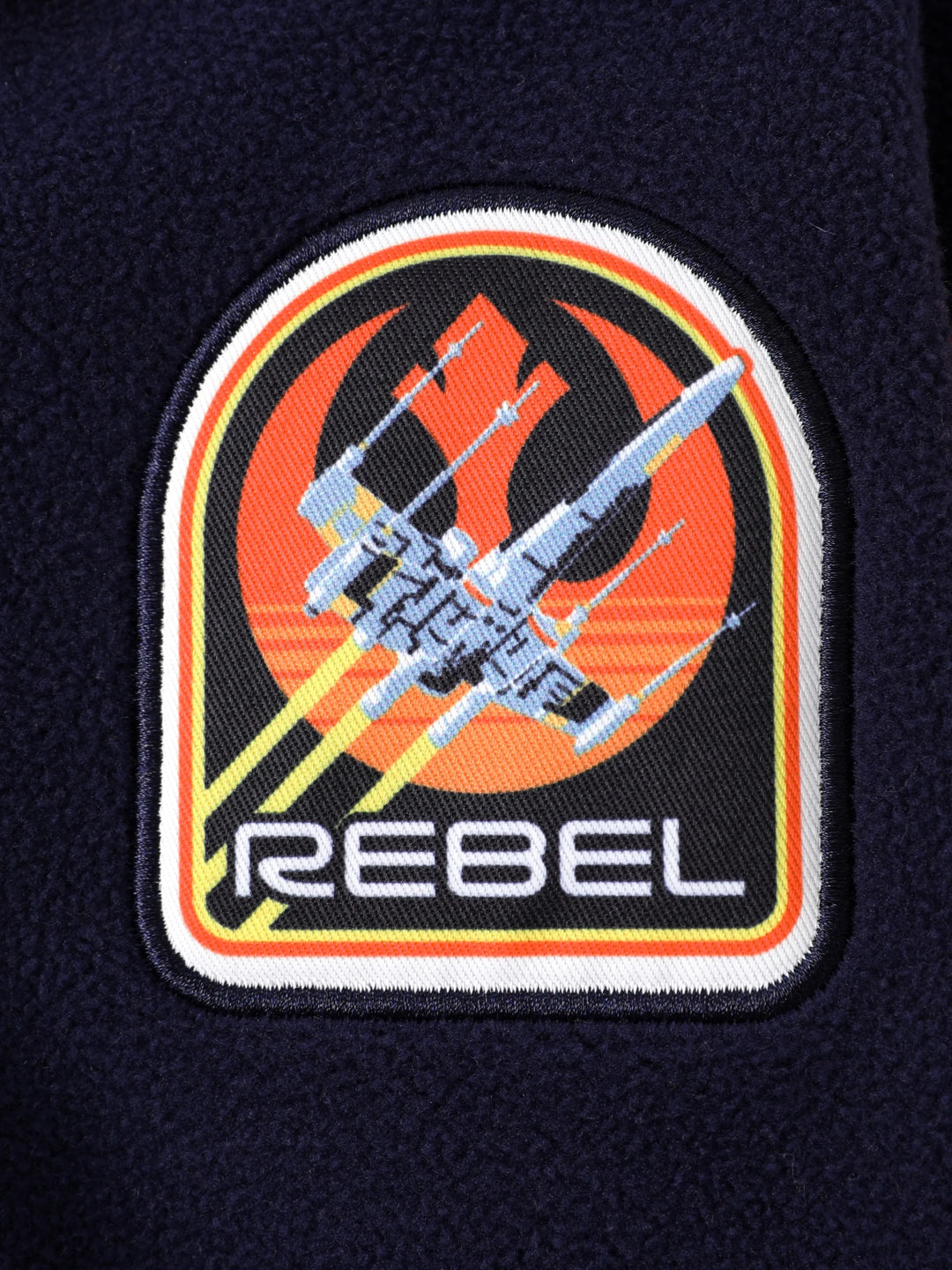 Abrigos y chaquetas con bloques de color de Star Wars para niños pequeños/niños, con personajes infantiles, abrigo azul oscuro
