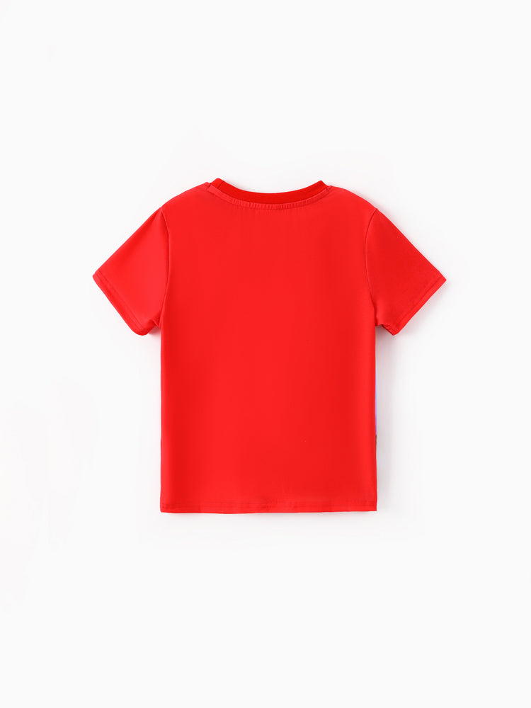 Marvel Spider-Man Birthday Hero Boys' Short-Sleeve T-Shirt Red