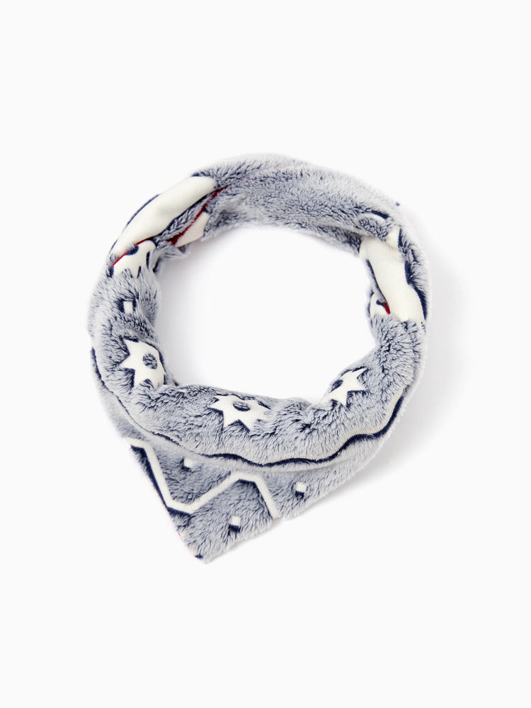 Pyjama de Noël assorti pour toute la famille, imprimé renne, phosphorescent, avec chaussettes de Noël, blanc/gris