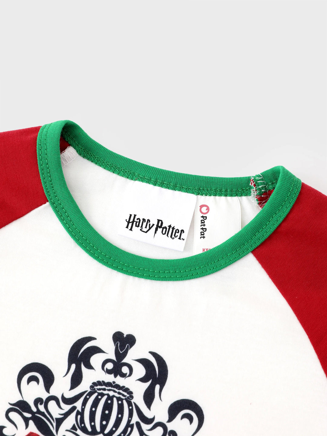 Harry Potter Christmas Family Matching Fleece Pajamas Set with Christmas Socks Red
