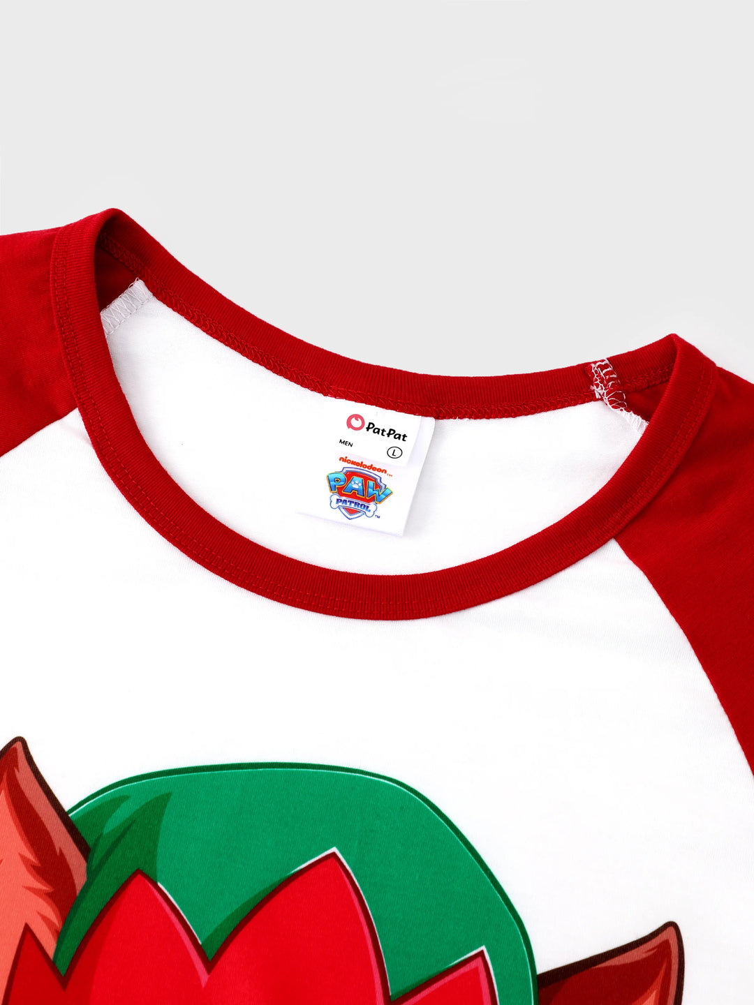 PAW Patrol Christmas Passendes Familien-Fleece-Pyjama-Set mit Weihnachtssocken rot