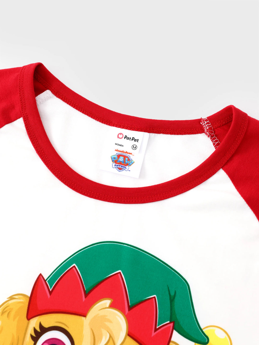 PAW Patrol Christmas Passendes Familien-Fleece-Pyjama-Set mit Weihnachtssocken rot