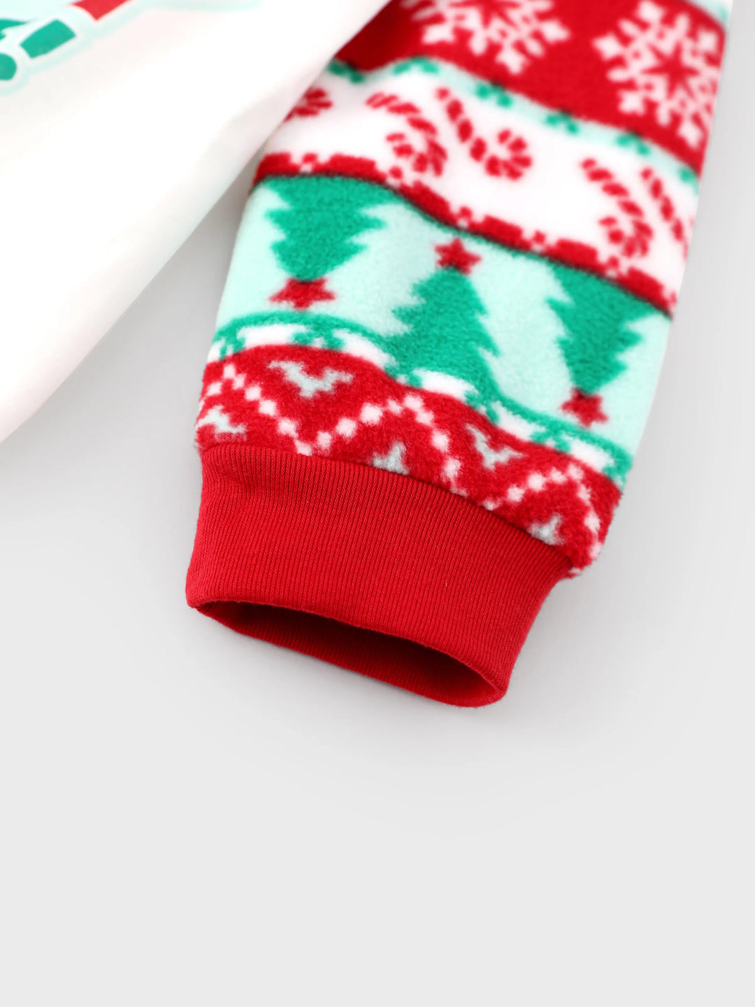 PAW Patrol Christmas Passendes Familien-Fleece-Pyjama-Set mit Weihnachtssocken rot