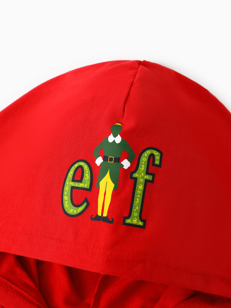 Combinaison à capuche assortie à motif Fair Isle pour la famille ELF Noël, verte