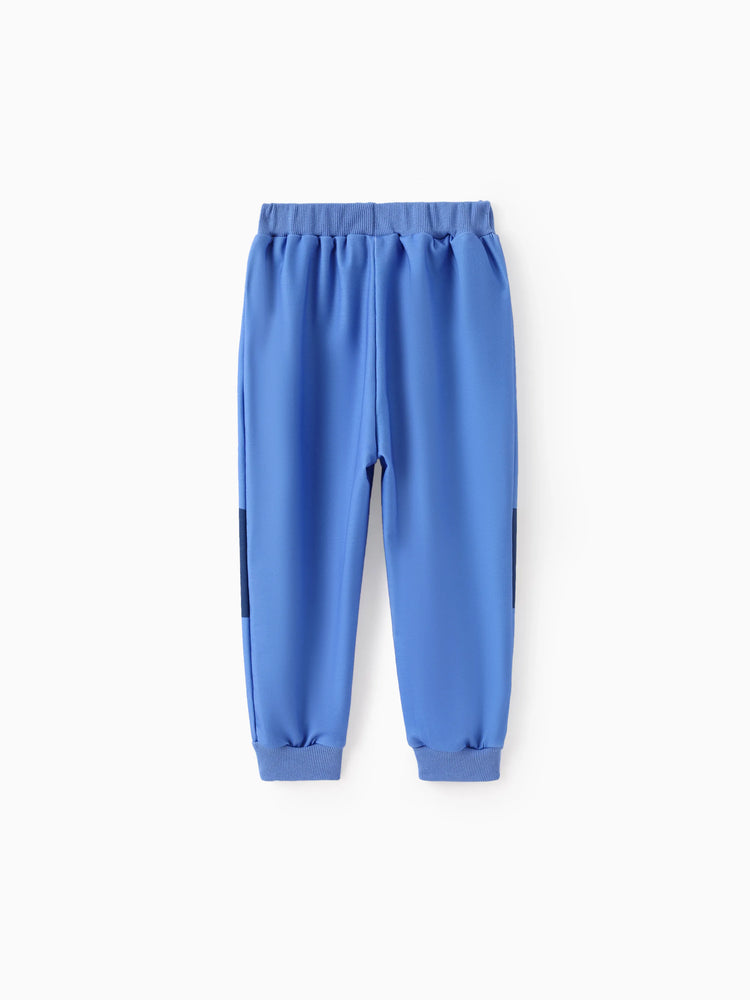 Star Wars Toddler/Kids Boy 2pcs Darth Vader Ribbed Cuffs Top and Pants Sets Blue