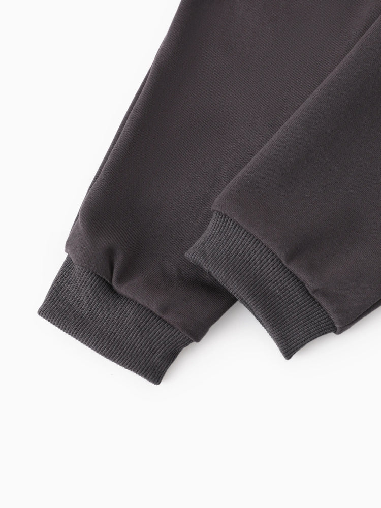 Marvel Toddler/Kids Boy 2pcs Iron Man/ Captain America/ Green Hulk Ribbed Cuffs Hooded Sweatshirt and Sweatpants Set Grey