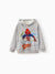 Marvel Toddler/Kids Boy Superhero Character Print Hoodie Grey