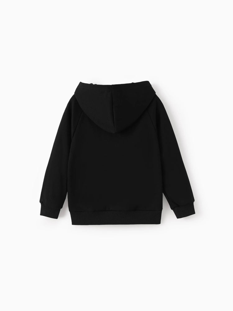 Marvel Kleinkind/Kinder Junge Superheld Kapuzenpullover mit Charakterdruck  schwarz