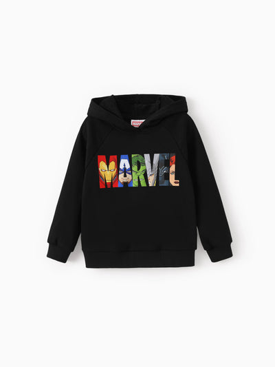 Marvel Toddler/Kids Boy Superhero Character Print Hoodie Black