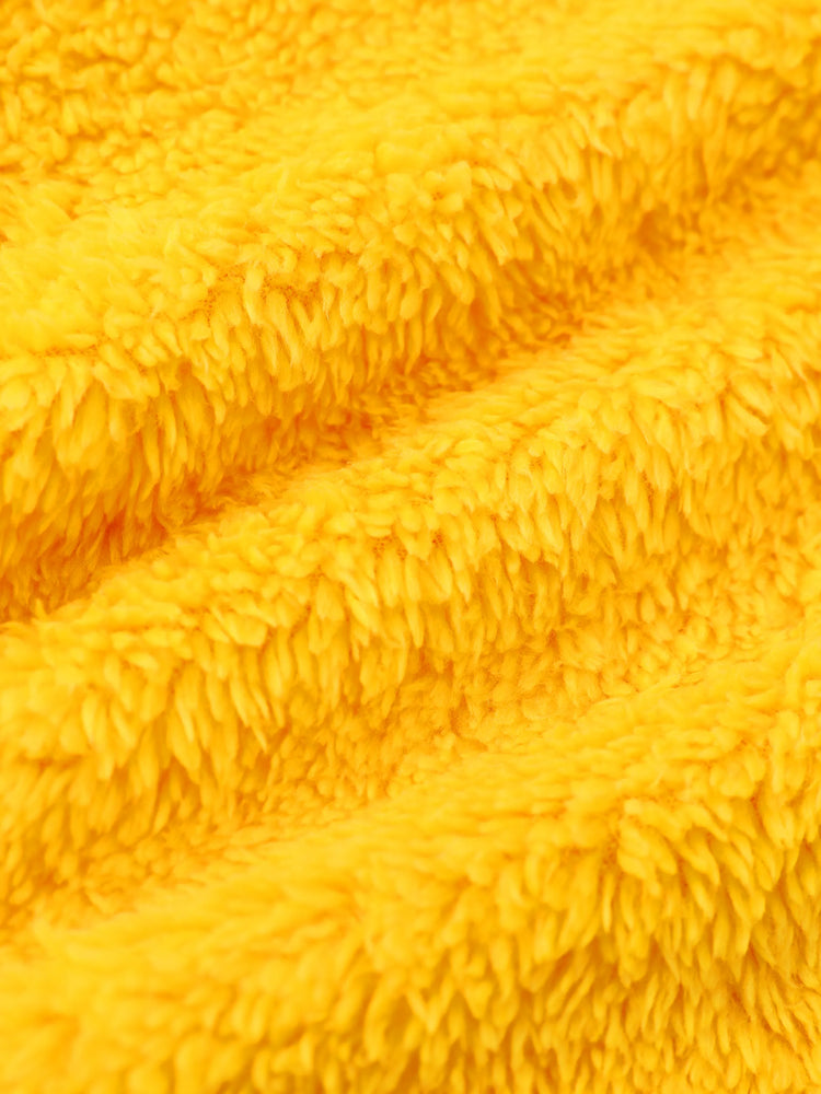 Marvel Toddler Boy Iron Man Embroidered Coral Fleece Hooded Sweatshirt Ginger