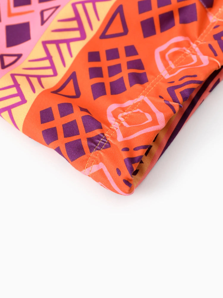 Disney Princess Toddler/ Kid Girl 2pcs Moana Bow Design Long-sleeve Top and Leggings Set Orange