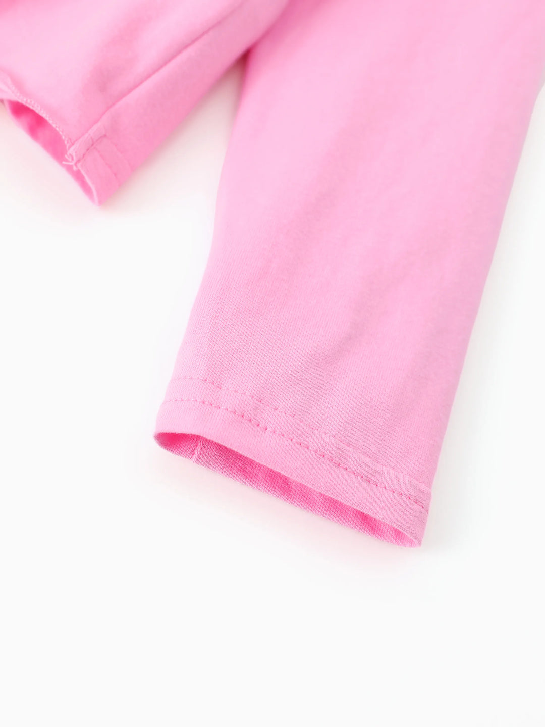 Disney Prinzessin Kleinkind / Kind Mädchen 2pcs Bow Design Langarm-Top und Leggings Set rosa