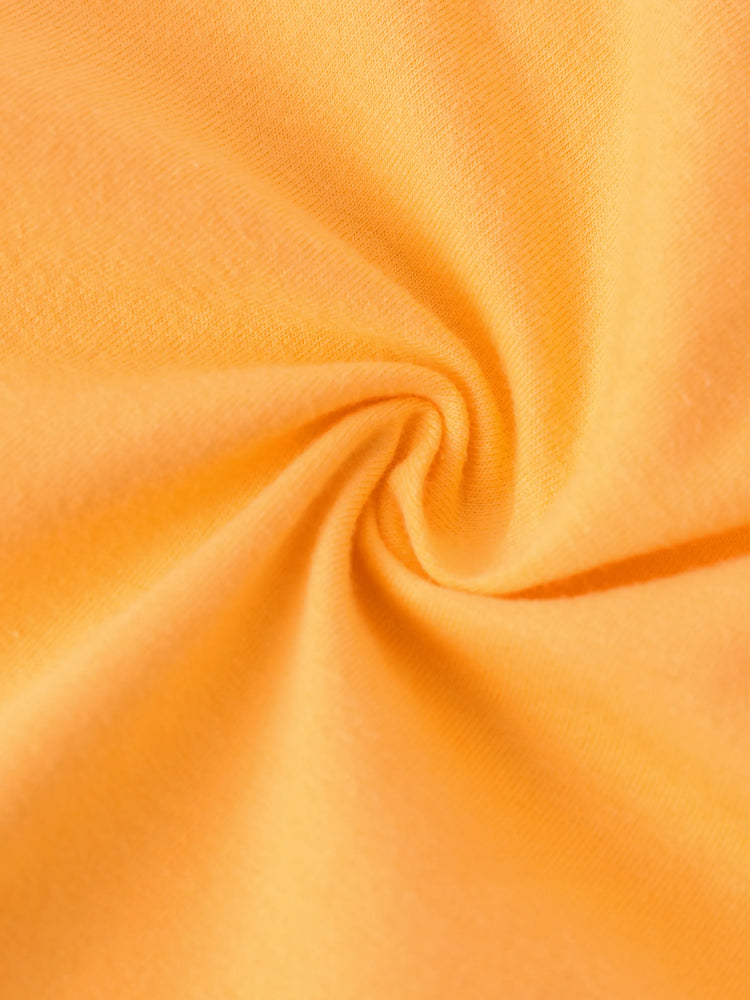 Disney Princess Toddler/ Kid Girl 2pcs Moana Bow Design Long-sleeve Top and Leggings Set Orange