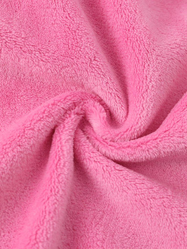 Disney Mickey and Friends Toddler/Kid Minnie Coral Fleece Stand Collar Jacket Pink