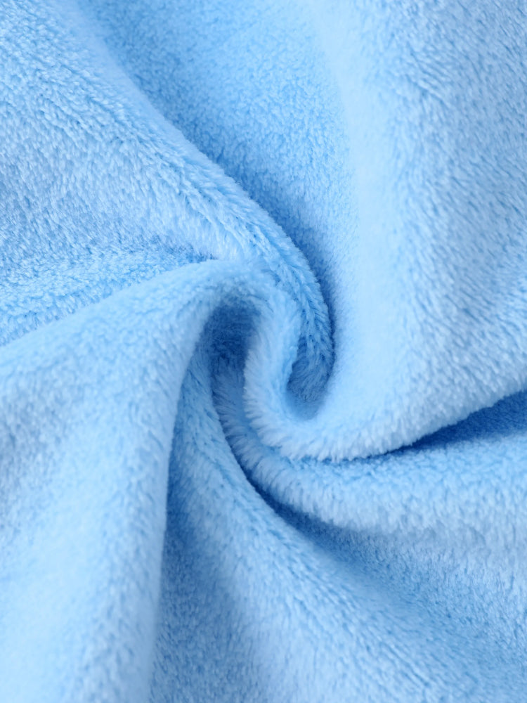 Disney Stitch Toddler/Kids Boy/Girl Stitch Double-sided Fleece Fabric Stand Collar Jacket Blue