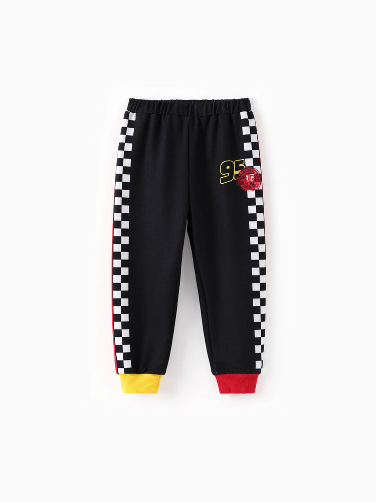 Conjunto de sudadera con capucha y pantalón deportivo de Rayo McQueen para niño pequeño, 2 piezas, multicolor