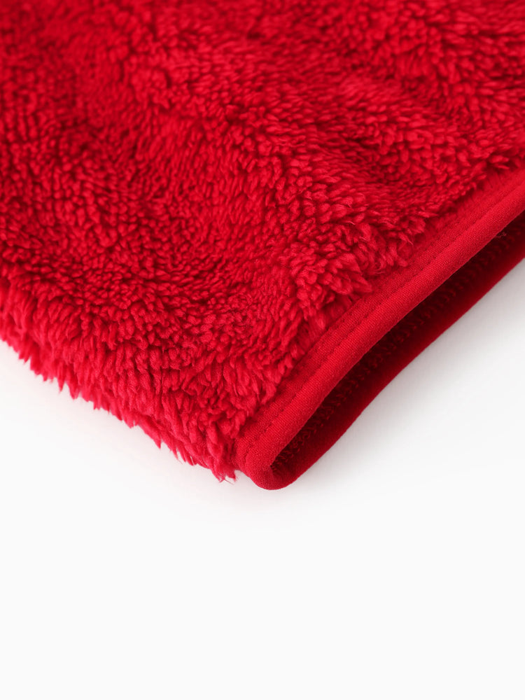 Disney Mickey and Friends Toddler/Kids Girl Minnie Mouse Double-sided Fleece Stand Collar Jacket Red