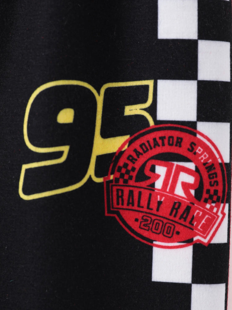 Conjunto de sudadera con capucha y pantalón deportivo de Rayo McQueen para niño pequeño, 2 piezas, multicolor