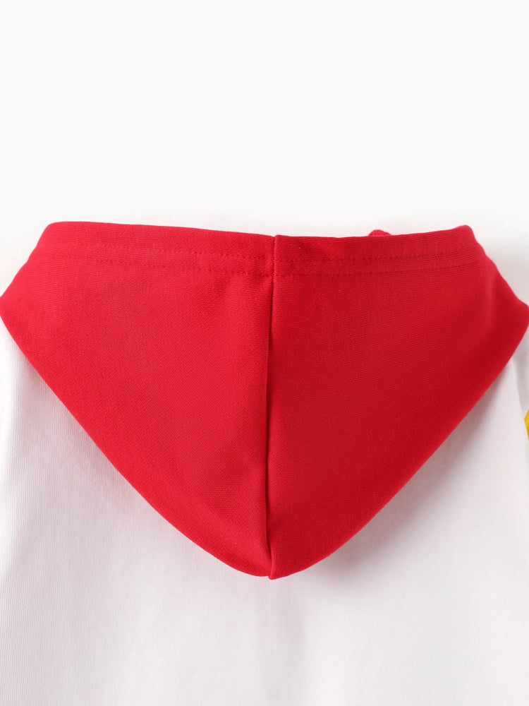 Conjunto de sudadera con capucha y pantalón deportivo de Rayo McQueen para niño pequeño, 2 piezas, multicolor