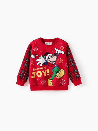 Sweat-shirt polaire Disney Mickey et ses amis pour tout-petits garçons, rouge