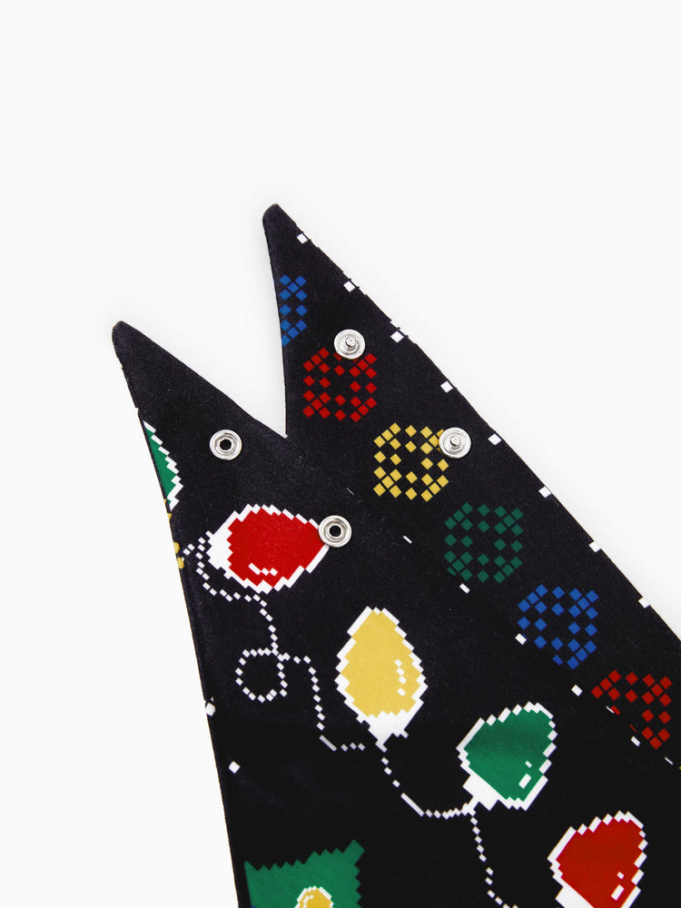 Ensemble pyjama de Noël assorti pour toute la famille, imprimé sapin de Noël et chaussettes de Noël noires