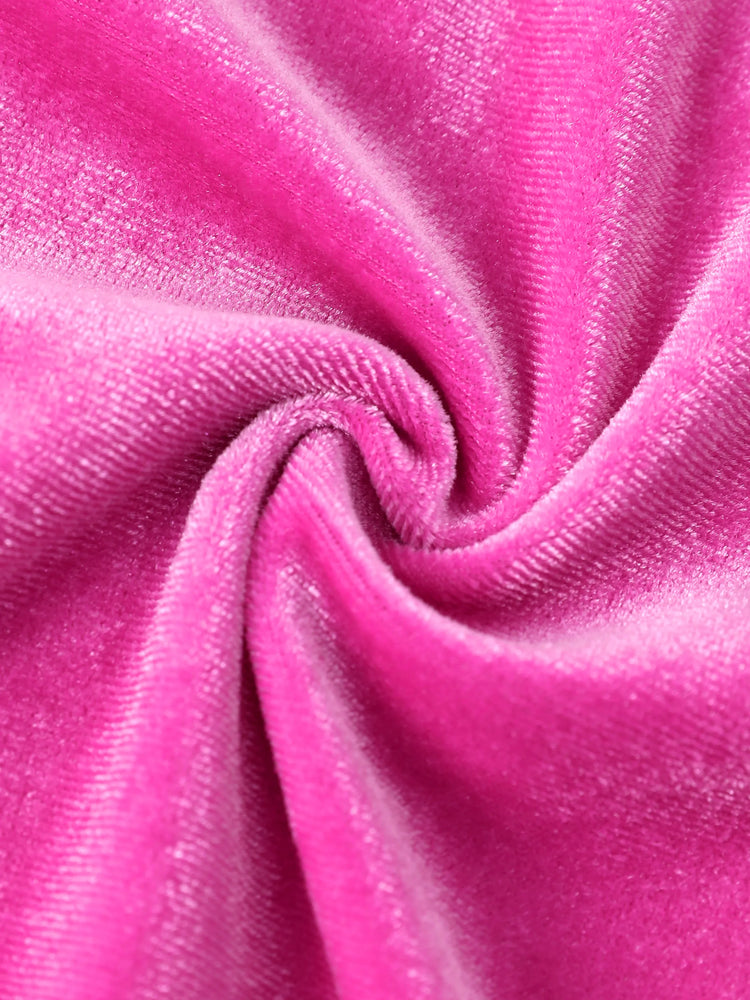 Disney Princess Toddler/Kids Girl 2pcs Belle&Rapunzel&Ariel Velvet Fabric Hooded Sets Peach Pink