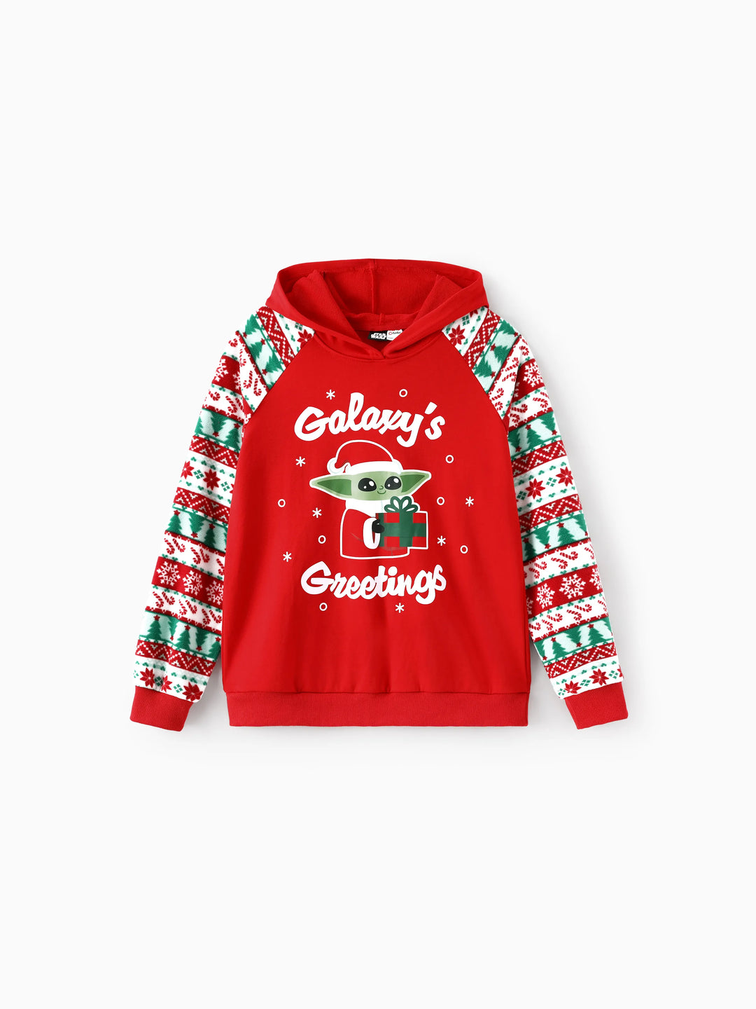 Sweat-shirt de Noël familial assorti en coton multicolore Star Wars