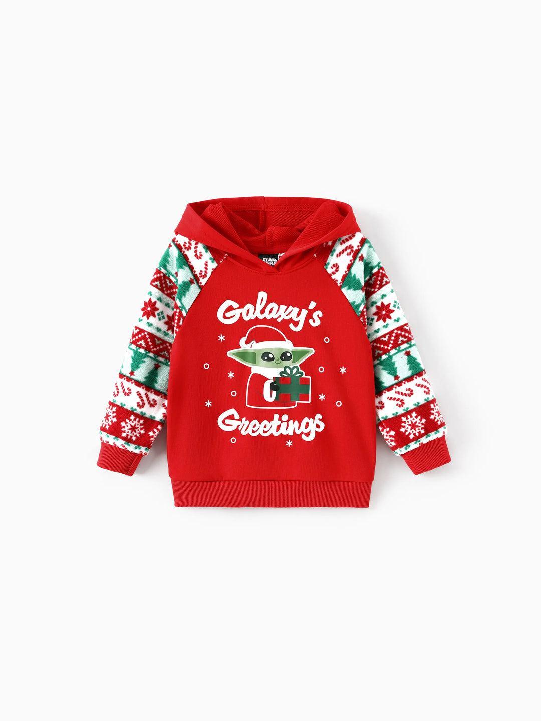 Sweat-shirt de Noël familial assorti en coton multicolore Star Wars