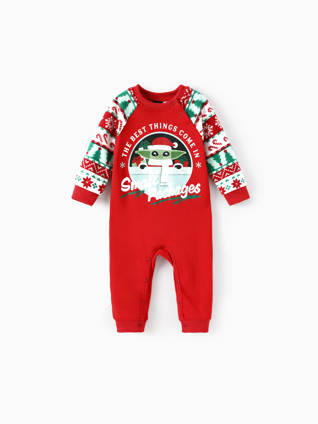 Sweat-shirt de Noël familial assorti en coton multicolore Star Wars